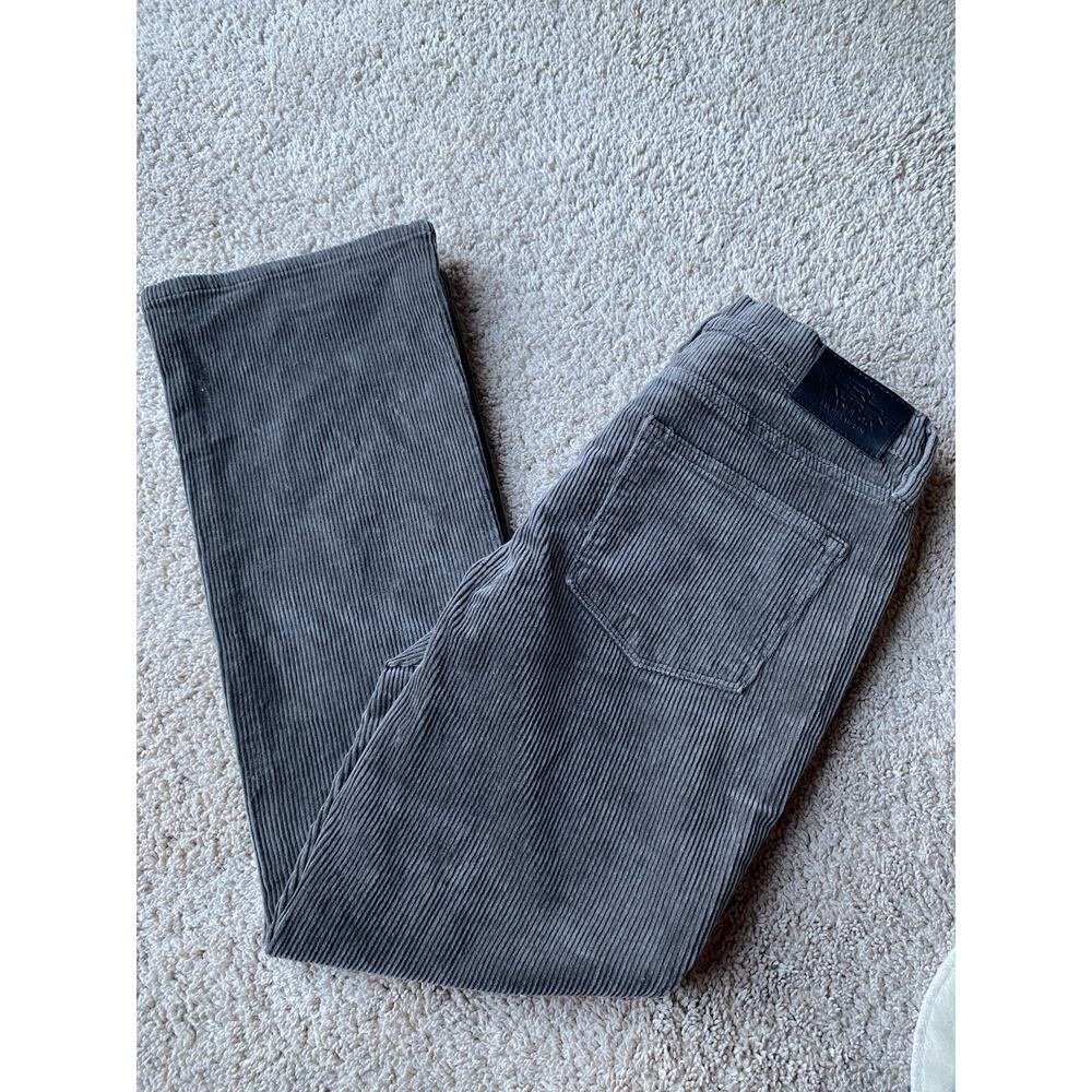Lauren Ralph Lauren size 4 vintage gray Bootcut straight leg corduroy pants